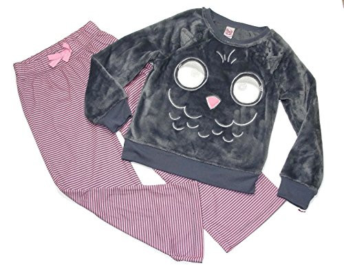 Girl's Cozy Animals Faux Fur Kitty Cat Pajama Set, Size 4 - Little Dreamers  Pajamas