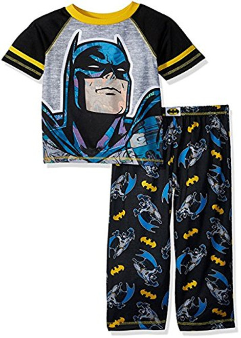 Batman Boy's Super Hero Comic Polyester Pajama Set, Size 8