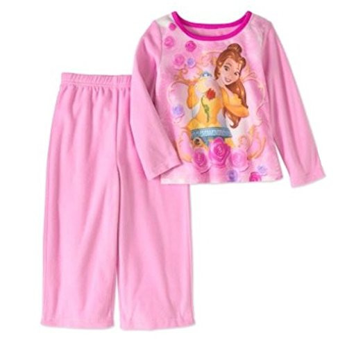 Toddler Girls 2-Piece Disney Princess Belle Sleepwear Pajama Set