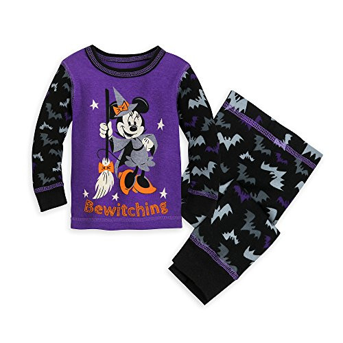Disney Minnie Mouse ''Bewitching''Halloween PJ Pals for Baby Size 0-3 Months