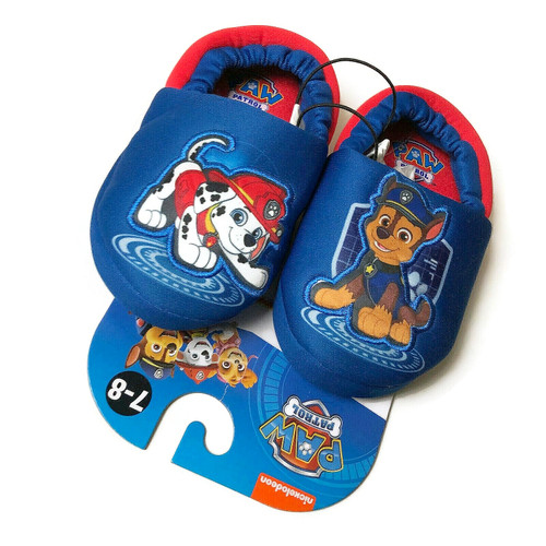 paw patrol chase slippers