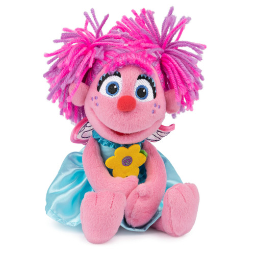 Gund Sesame Street Abby Cadabby with Flowers, Plush Toy, 11"