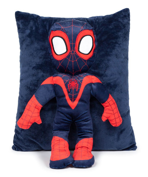 Spider-man Miles Morales Superhero Soft Plush Pillow Buddy