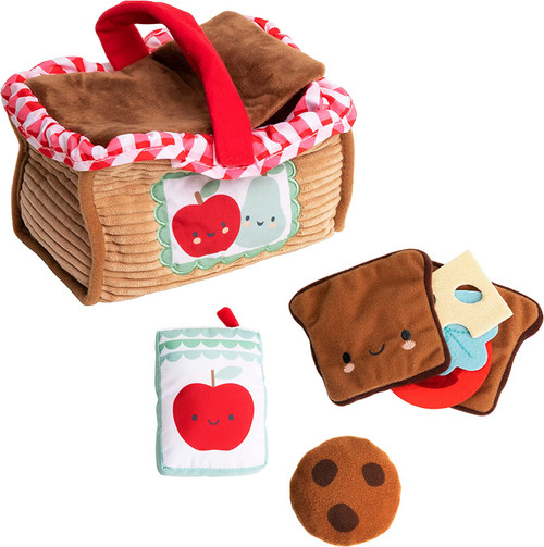 Carter's Plush Picnic Basket Food Playset, Kids Preferred