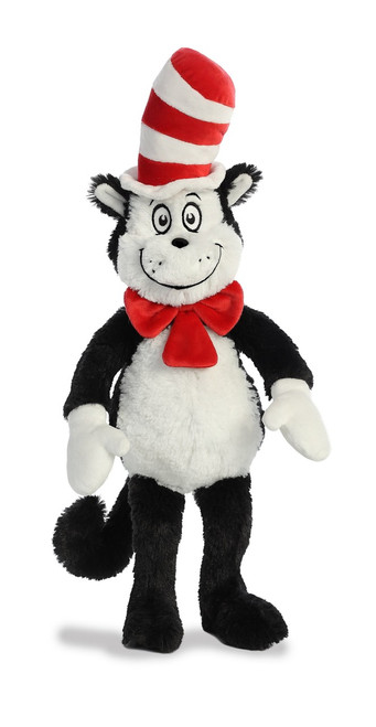 Dr. Seuss Cat in the Hat Classic Plush 18", by Aurora | Little Dreamers Pajamas