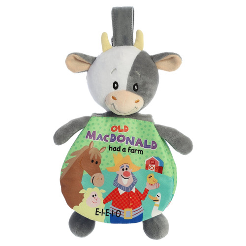 ebba Story Pals Soft Books 9" Old MacDonald Farm Baby, Toddler Book | Little Dreamers Pajamas