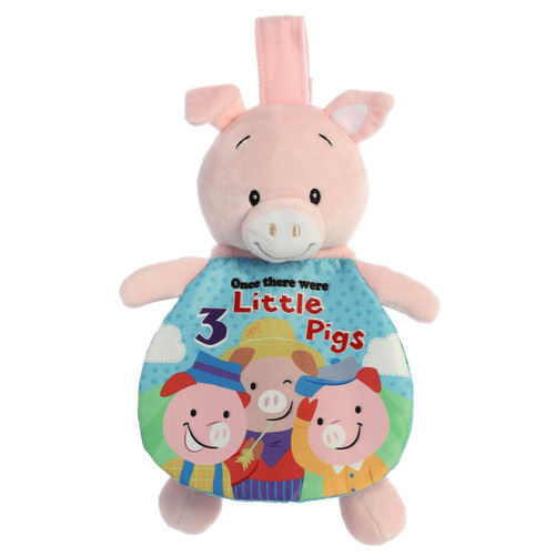 ebba - Story Pals Soft Books - 9" Three Little Pigs, Baby, Toddler Book | Little Dreamers Pajamas