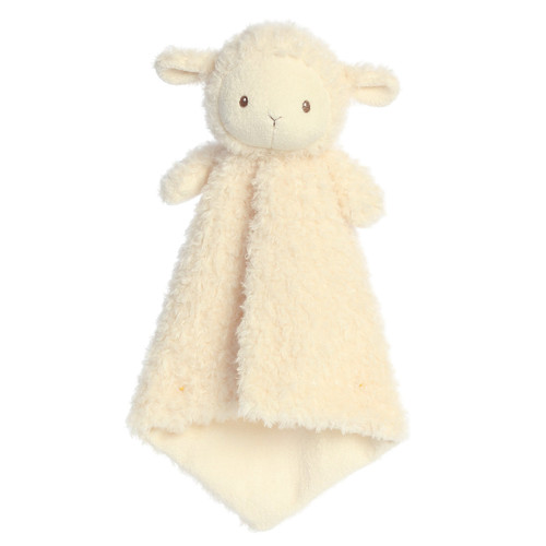 ebba Cherub Lamb 16" Luvster, Soft Cream Baby Blanket Plush Stuffed Animal | Little Dreamers Pajamas