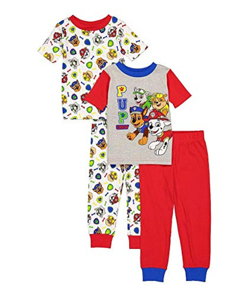 Paw Patrol Toddler Girl's Top Pups Long-Sleeved Cotton Pajama Set, Size 3T  - Little Dreamers Pajamas