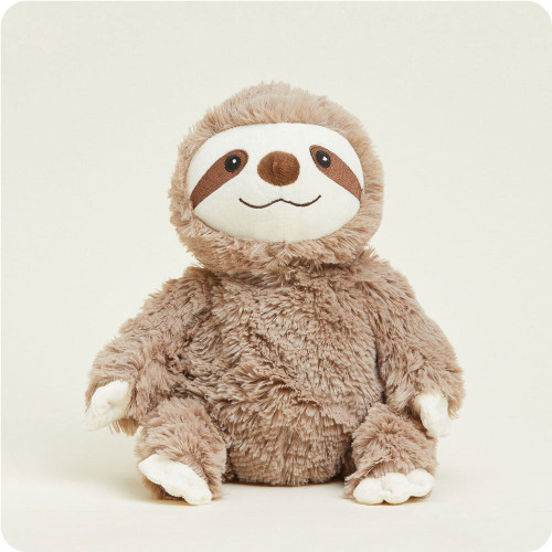 Warmies Microwavable Brown and Beige Sloth Comfort Warmer | Little Dreamers Pajamas