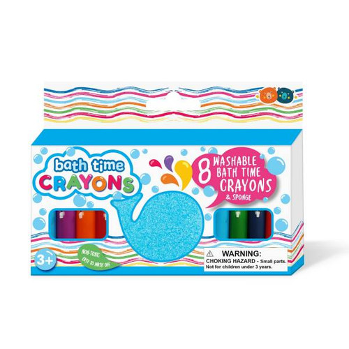 Buddy and Barney LLC Bath Time Crayons and Sponge Set