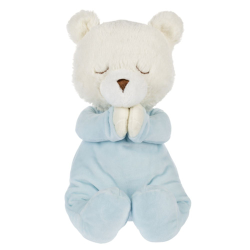 Ganz Baby Boys Blue Soft Plush Praying Pajama Bear, 12" Stuffed Animal Toy