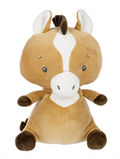 Baby Ganz Cuddle-Me Horse with Rattle 9" Plush Stuffed Animal Toy | Little Dreamers Pajamas