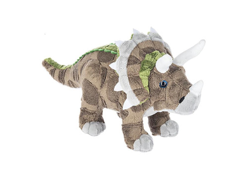 Ganz Small 11" Plush Centrosaurus Dinosaur, Soft Dino Stuffed Animal Toy