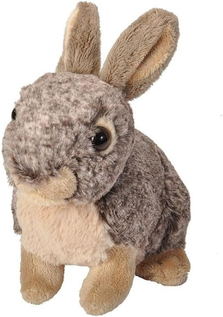 Wild Republic Cuddlekins Mini Bunny 8", Realistic Soft Plush Stuffed Animal | Little Dreamers Pajamas