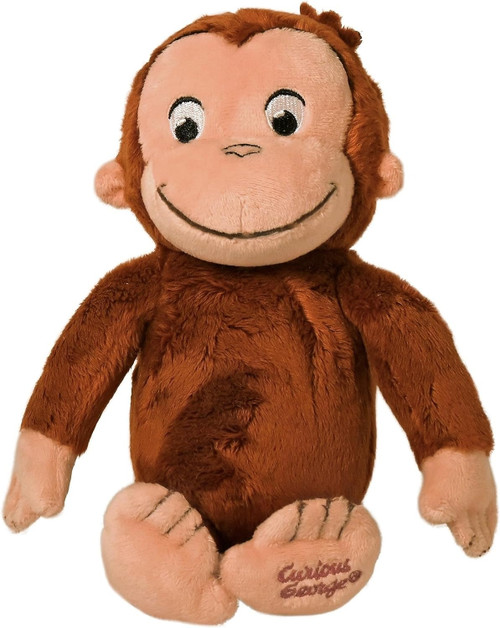 Curious George Classic Plush Soft Monkey Stuffed Animal, 13"