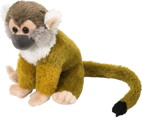 Wild Republic Squirrel Monkey, Stuffed Animal, Plush Toy, Cuddlekins 8 Inches | Little Dreamers Pajamas