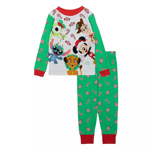 Disney Mickey, Monsters, Lion King, Stitch, Woody Christmas Toddler Pajama Set | Little Dreamers Pajamas