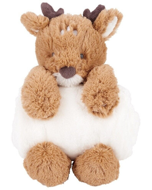 Carter's Baby Reindeer Soft Plush Stuffed Animal Toy and Blanket Set | Little Dreamers Pajamas