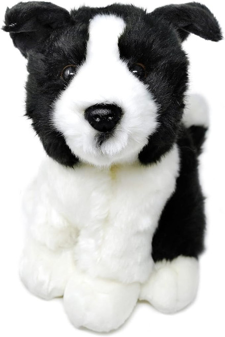 Borna The Border Collie, 11" Stuffed Animal Plush Puppy Dog Viahart | Little Dreamers Pajamas