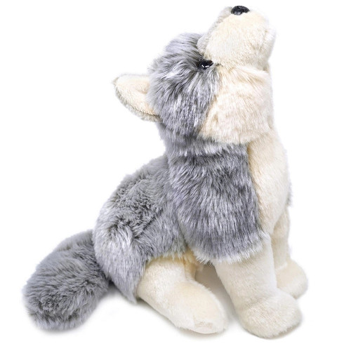 Wolcott the Wolf, Gray, 11 Inch Stuffed Animal Plush by Tiger Tale Toys | Little Dreamers Pajamas