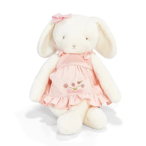 Bunnies By The Bay Plush Garden Blossom Bunny, Pink Dress, 15"