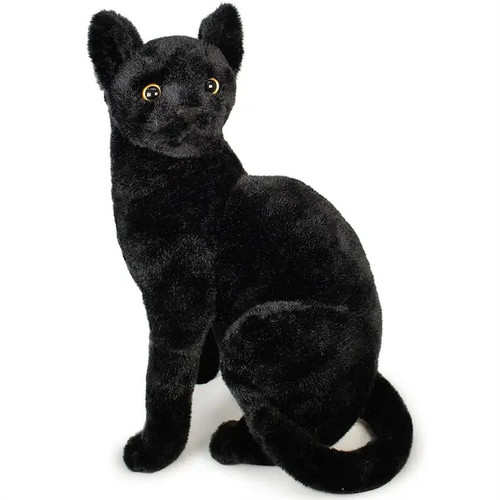 Boone the Black Cat, Kitty, 13" Plush Stuffed Animal | Little Dreamers Pajamas