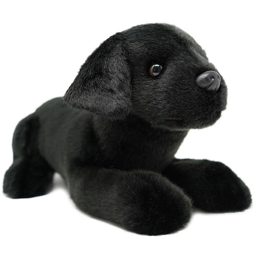 Blythe the Black Lab Puppy Dog, 17 Inch Stuffed Animal Plush