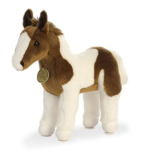 Aurora World Miyoni Pinto Foal Plush Horse, 11.5" | Little Dreamers Pajamas