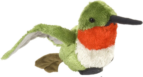 Wild Republic Ck-Mini Ruby Throated Hummingbird Stuffed 8", Plush Soft Bird | Little Dreamers Pajamas