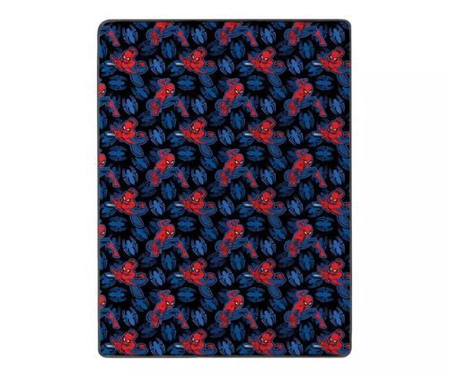 Marvel Spider-Man Superhero Silky Soft Print Fleece Blanket Throw, 46" X 60" | Little Dreamers Pajamas
