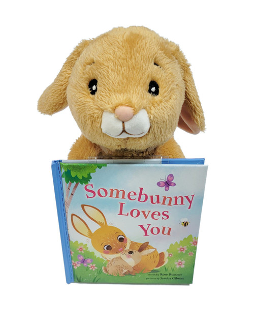 Plush Bunny and Some Bunny Loves You Hardcover Book Set by Spirit