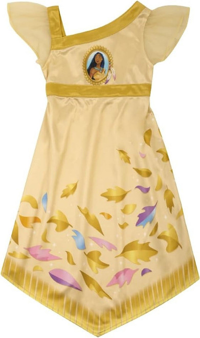 Disney Princess Pocahontas Girl's Fancy Costume Character Nightgown, Gown | Little Dreamers Pajamas