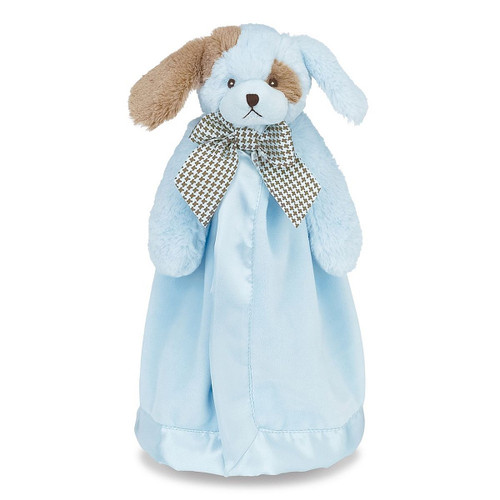 Bearington Baby Boy's Blue Puppy Dog Waggles Snuggler, Soft 15" Security Blanket Bearington Baby Boy's Blue Puppy Dog Waggles Snuggler, Soft 15" Security Blanket
