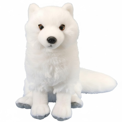 Wild Republic Plush 12" White Arctic Fox, Stuffed Animal | Little Dreamers Pajamas