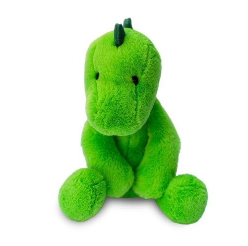 World's Softest Dano Dino 16-inch Green Dino Plush Dinosaur Stuffed Animal | Little Dreamers Pajamas