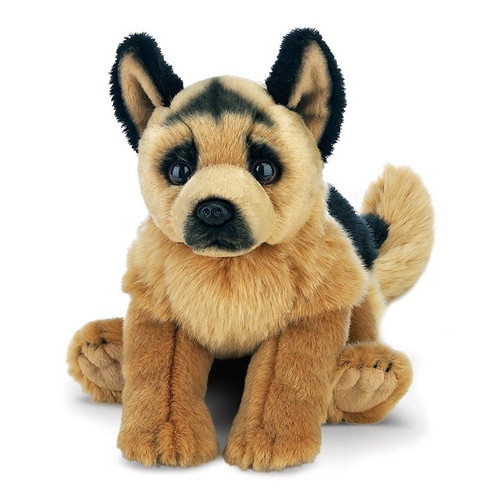 Bearington German Shepherd Dog Chief, Soft Plush Realistic Stuffed Animal