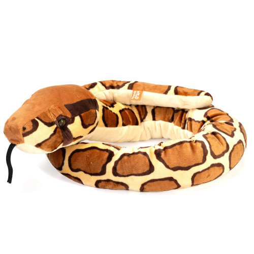 Wild Republic Plush Burmese Python Snake Stuffed Animal 54"