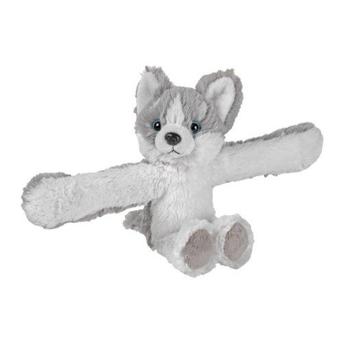 Wild Republic Husky Puppy Dog Hugger, Wearable Stuffed Plush Animal