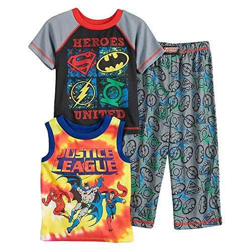 Justice League Superheroes United 3-Piece Pajama Set | Little Dreamers Pajamas