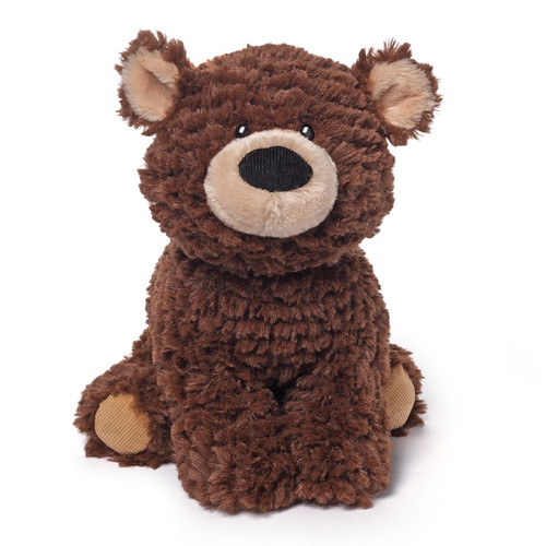 Gund Plush Netty Bear, Dark Chocolate Brown, 9.5 inches | Little Dreamers Pajamas