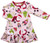 Carter's Girl's Holiday Christmas Santa Fleece Nightgown, Gown, Size 3T | Little Dreamers Pajamas