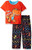 Toddler Boy's Tiny Terror Dinosaur Jersey Pajama Set