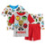Marvel Avengers and Guardians of the Galaxy Super Hero 4-Piece Pajama Set