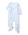 Sterling Baby Boy's Bunny Blue Luxe Faux Fur Footed Pajama Romper | Little Dreamers Pajamas