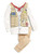 Toddler Boy's Paleontologist Dinosaur Costume Style Cotton Pajama Set