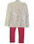 Carter's Girl's Silver Foil Unicorn and Star Print Pajama Set