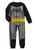 DC Comics Boy's Batman Fleece Footless Costume Pajama Sleeper | Little Dreamers Pajamas