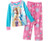 Princess Belle, Cinderella and Rapunzel Polyester Jersey, Fleece Pajama Set