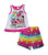 Minnie Mouse Girl's Tank Sleeve Top and Shorts 2 Piece Pajama Set